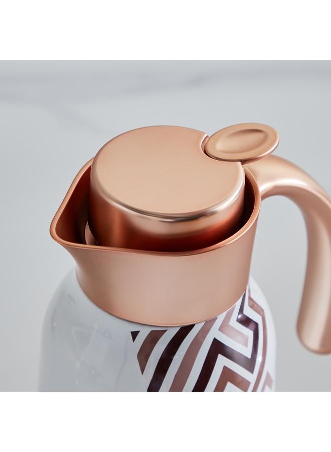 Home Box Ridge Tangle Stainless Steel Vacuum Flask - 1 L  - Image 3