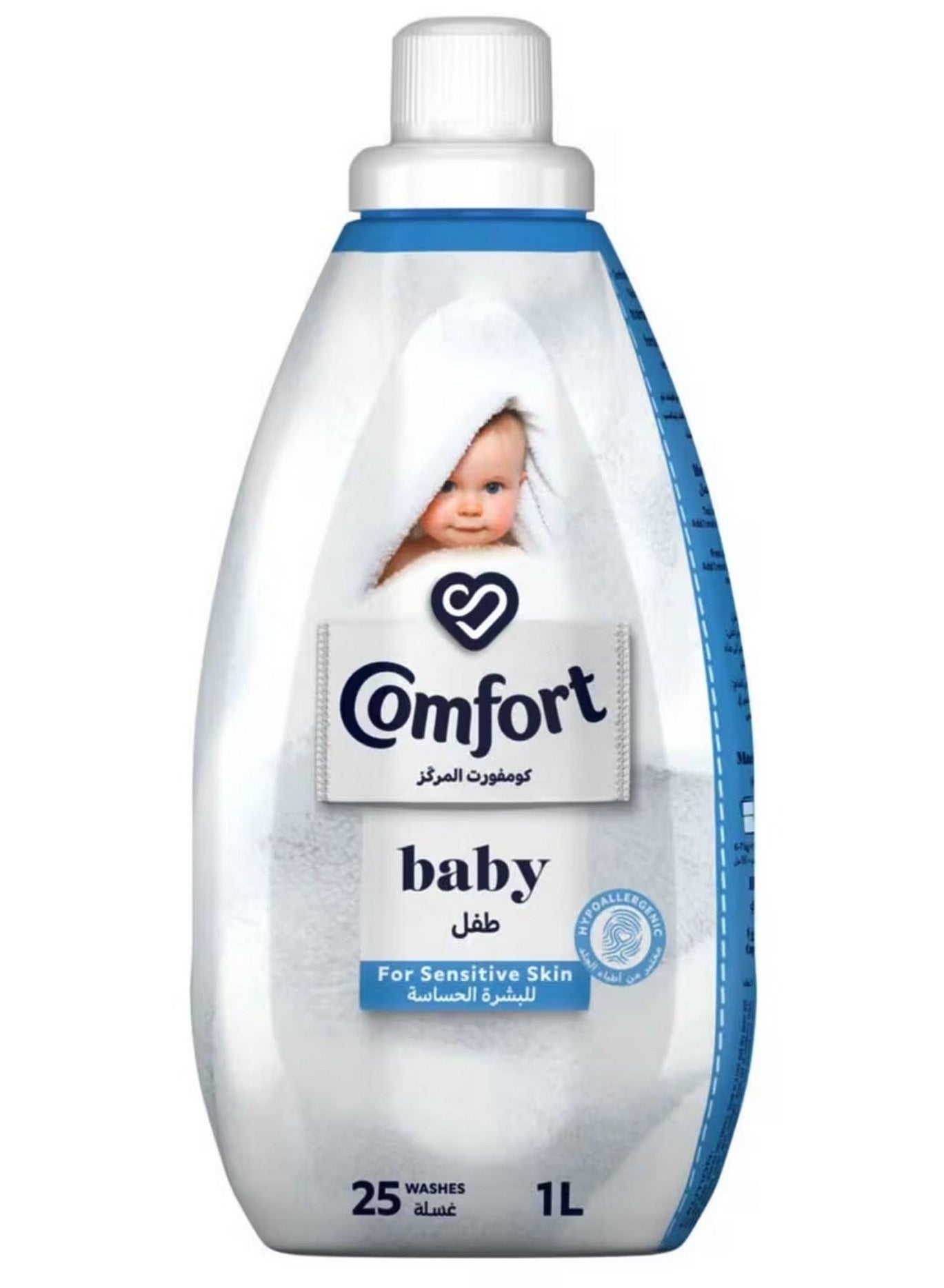 Comfort Concentrated Fabric Softener For Sensitive Skin For Baby 1 L