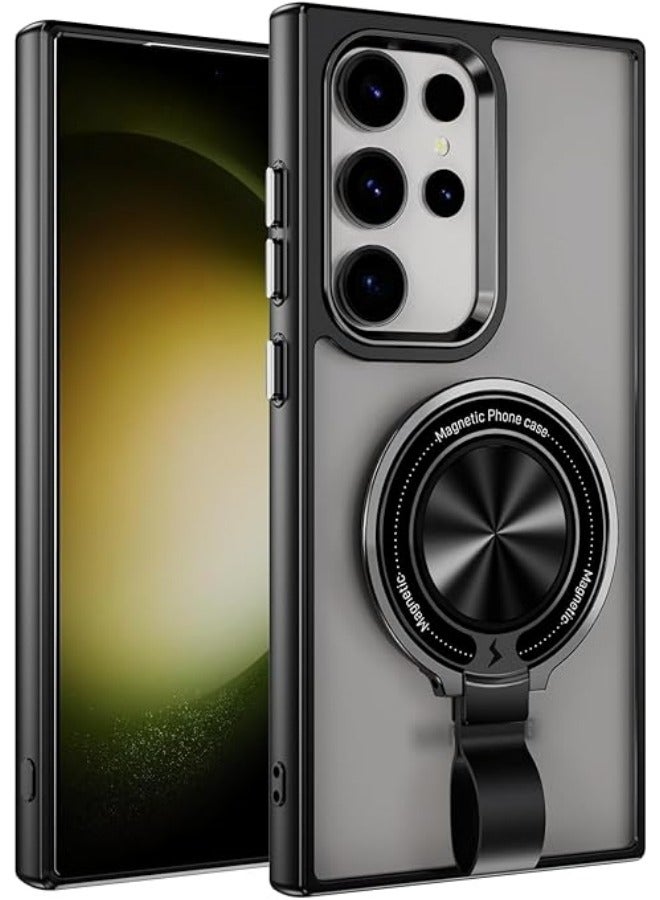 General 360° Rotatable Ring Compatible with Samsung Galaxy S24 Ultra Case, Shockproof Magentic Phone Cover with Stand & Wrist Strap for S24 Ultra  - Image 1