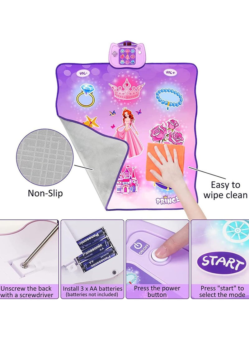 GGOOT Dance Game Toy Gift for Kids Girls Boys, Dance Pad with LED Lights, Parent Child Interaction Dance Pad, Christmas Birthday Gifts for 3 4 5 6 7 8 9+ Year Old Girls - Image 5