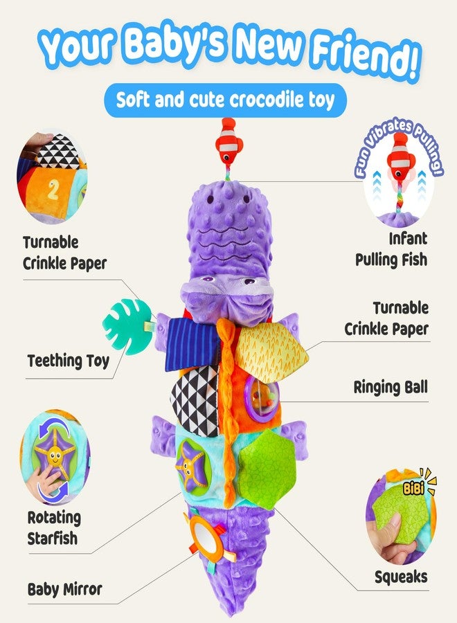TSYAN Infant Baby Musical Stuffed Animal Activity Soft Toys,Infant Baby Musical Stuffed Animal Activity Soft Toys for Newborn Boys Girls - Image 3