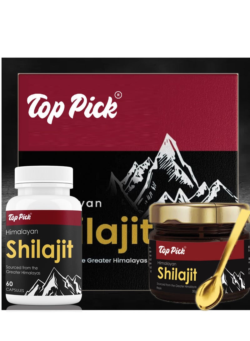 Top Pick Himalayan Shilajit Combo