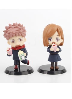 General 6 spells return to battle figures 7th generation ornament model knotweed Youren five Wufu Heihui dessert doll gift (9cm)  - Image 2