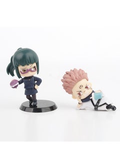 General 6 spells return to battle figures 7th generation ornament model knotweed Youren five Wufu Heihui dessert doll gift (9cm)  - Image 3