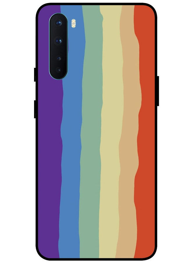 EYE CATCH - Protective Case Cover For OnePlus Nord Smart Series Printed Protective Case Cover for OnePlus Nord Multicolor Lining - Image 1