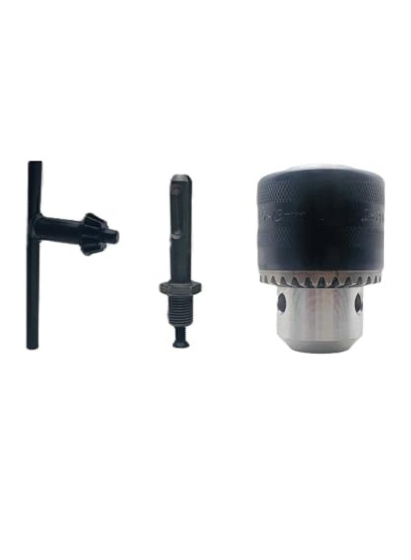 Makute 13mm Alloy Drill Chuck with Key  for Wood  Metal  and all your Drilling Task - Image 1