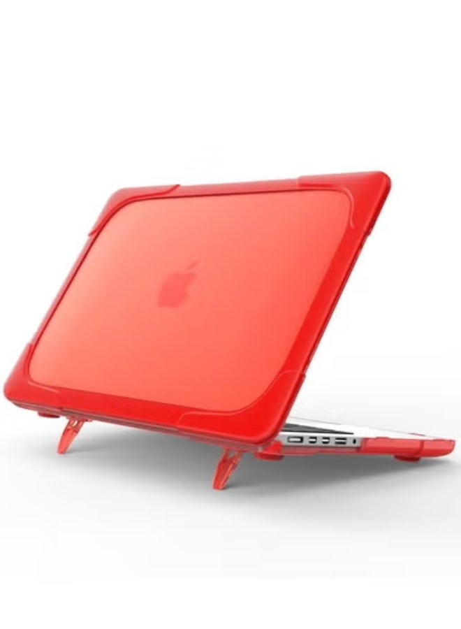 GULFLINK Hard Shell Case Cover with Kickstand Shockproof Function for MacBook Pro Retina (A1502/A1425) 13 inch - Image 3