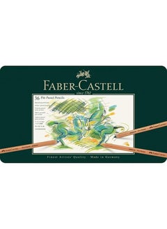 Pitt Pastel Colour Pencil In Tin Case 36 Pieces