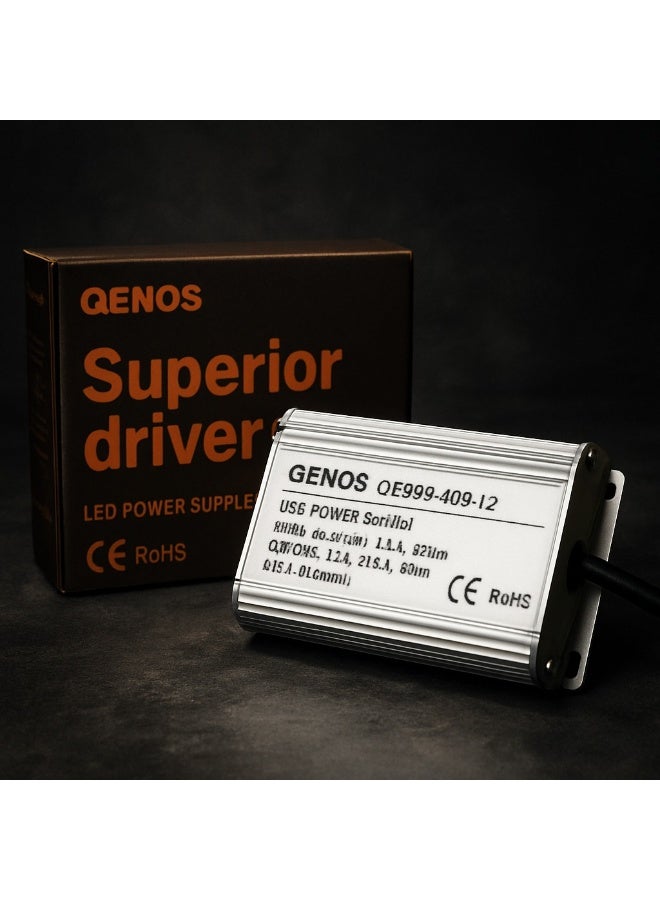 Qenos High Quality QENOS Power Adapter 220V to 12V Suitable for All Electrical Devices 300w - Image 4