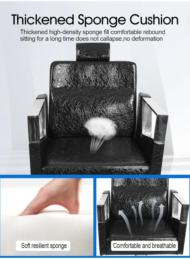 Meishida Professional Barber Chair Collection: Hydraulic, Reclining, Swivel Chairs for Salon, Spa, and Barbershop  - Image 3