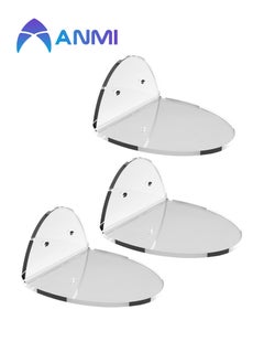 Anmi 3 Pcs Acrylic Small Wall Shelf  - Image 1