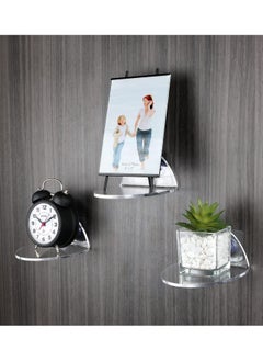Anmi 3 Pcs Acrylic Small Wall Shelf  - Image 2