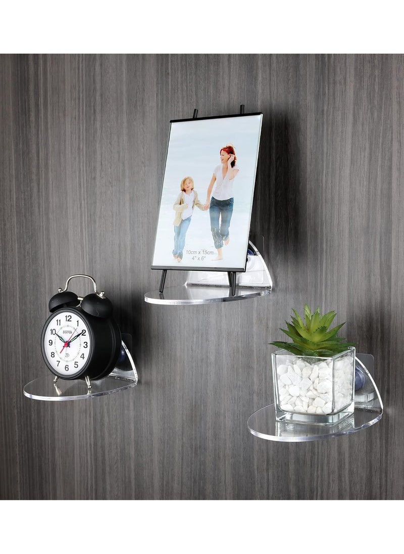 Anmi 3 Pcs Acrylic Small Wall Shelf  - Image 2