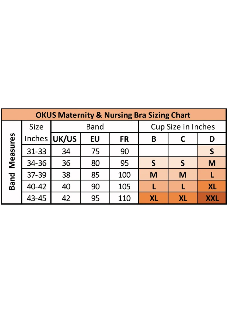 Okus Elegant Seamless Maternity & Nursing Bra