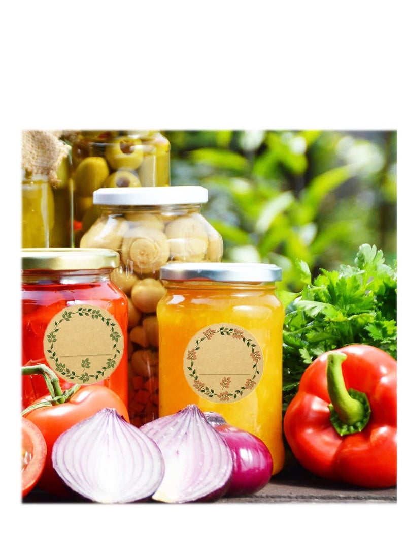 SYOSI 500 Pieces Adhesive Stickers Roll (5 *5cm) for Store Owners Crafts Jar and Canning Labels Price Tags - Image 2