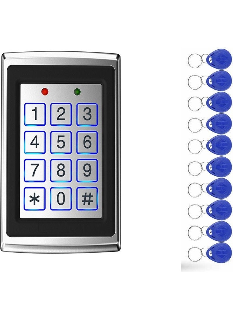 SONEX قفل باب مع رمز RFID - مجموعة أوتوماتيكية معدنية غطاء واقي نظام دخول  - Image 2