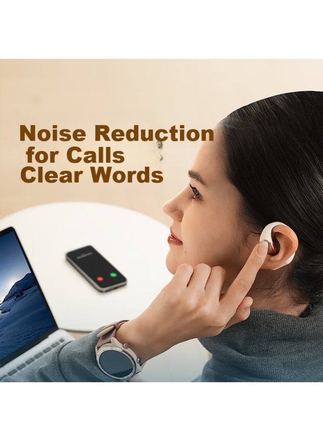 Mibro [subsidies] Open-ear Bluetooth Headphones For Sports, Running, Sweat-resistant Fitness Headphones Compatible With Apple, Huawei, Xiaomi, Android Openear Pro Koi White - Image 2
