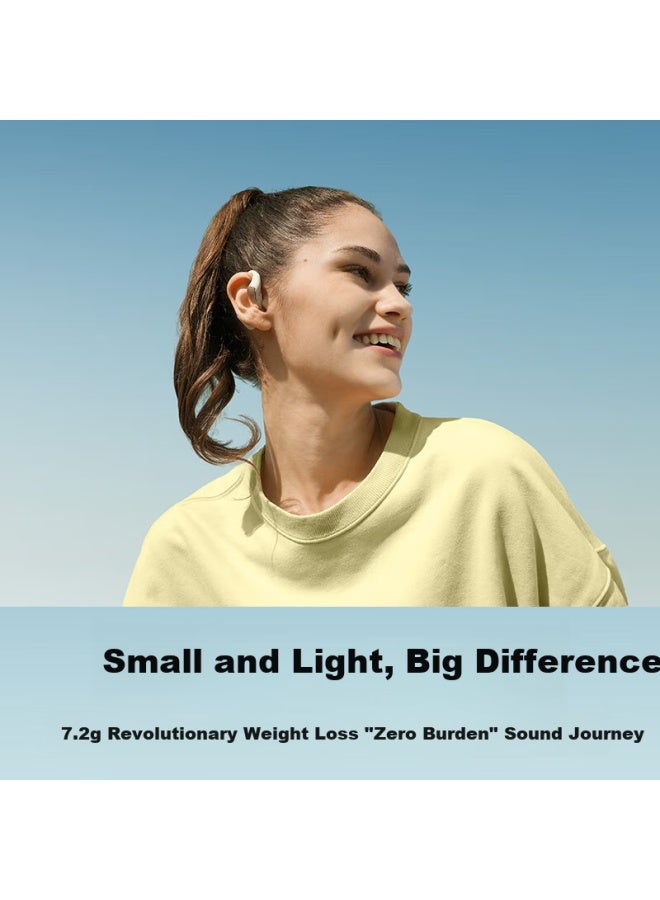 Mibro [subsidies] Open-ear Bluetooth Headphones For Sports, Running, Sweat-resistant Fitness Headphones Compatible With Apple, Huawei, Xiaomi, Android Openear Pro Koi White - Image 3