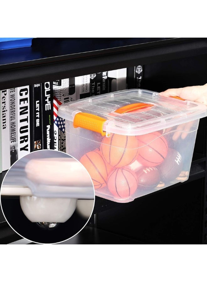 Chase Up Appliance Rollers, 4 Pack Small Appliance Slider, Self Adhesive Caster Wheels, Mini Swivel Wheels for Kitchen Countertop Easy Moving,360° Swivel Universal Wheel (White) - Image 4