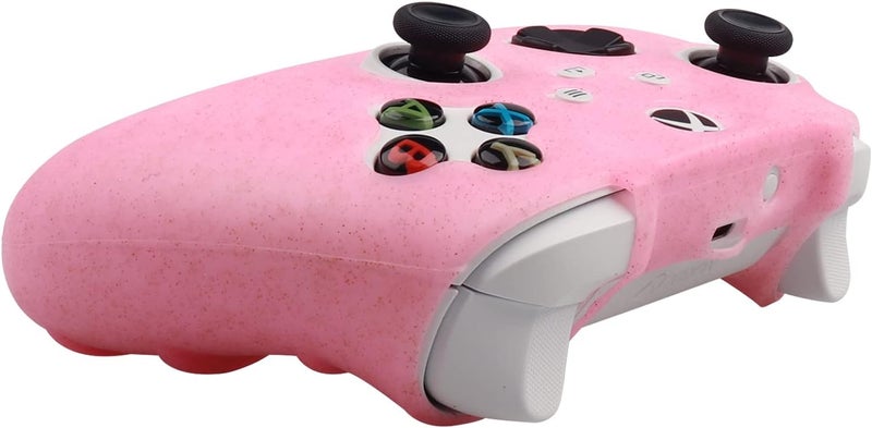 RALAN Xbox Series Glitter Silicone Controller Skins with 12 Thumb Grips, Sweat-Proof Anti-Slip Controller Cover Skin Protector Compatible with Xbox Series S/X Controller - Image 5