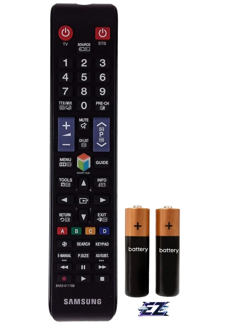 ELTRAZONE - Replacement Remote Control for Samsung TV BN59-01178B with Battery - Image 1