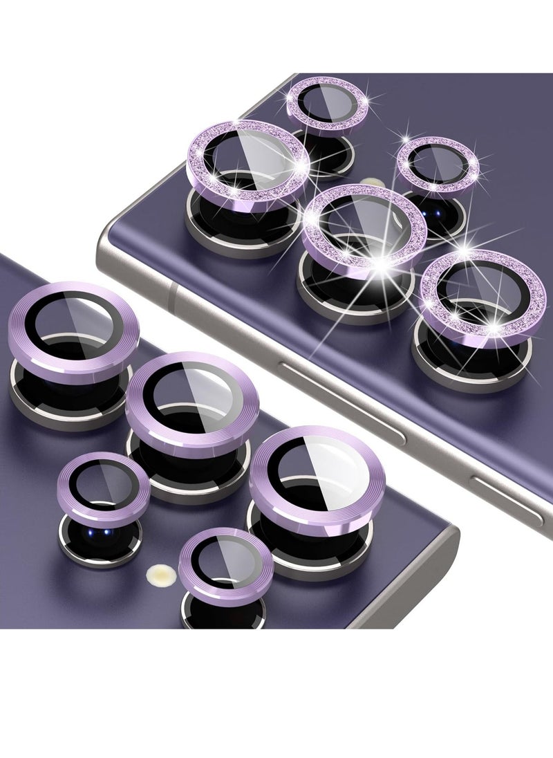Raxoom 2-Pack for Samsung Galaxy S24 Ultra Camera Lens Protector, 9H Tempered Glass Protective Lens Flim for Samsung Galaxy S24 Ultra Camera Lens Cover-Purple - Image 1