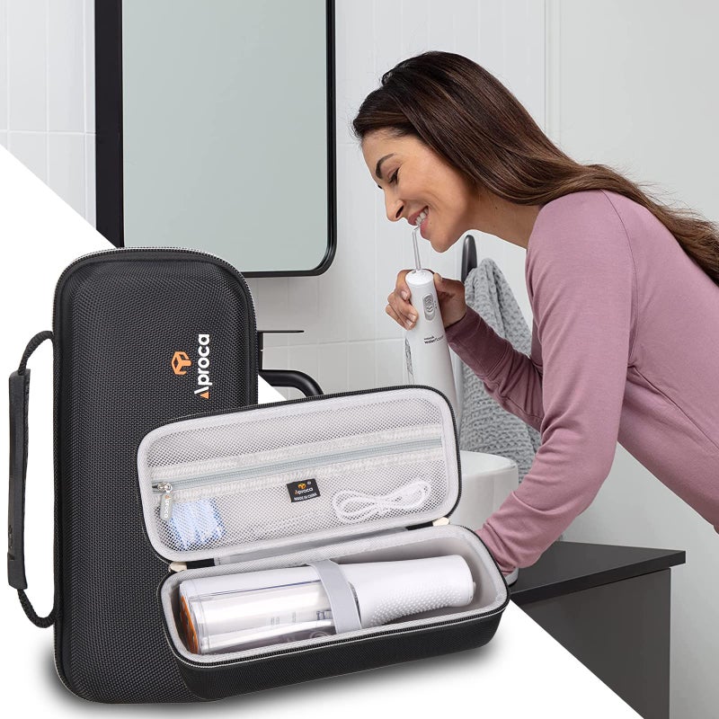 Aproca Hard Travel Storage Case, for Waterpik WF-02 Cordless Water Flosser and Accessories - Image 5