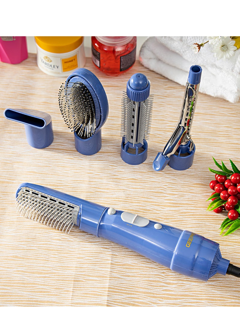 GEEPAS Geepas GH715 6-in-1 Hair Styler - 2 Speed Settings, Overheat Protection, 360 Swivel Cord & Cool Function, Multi-Functional Salon Hair Styler  - Image 3