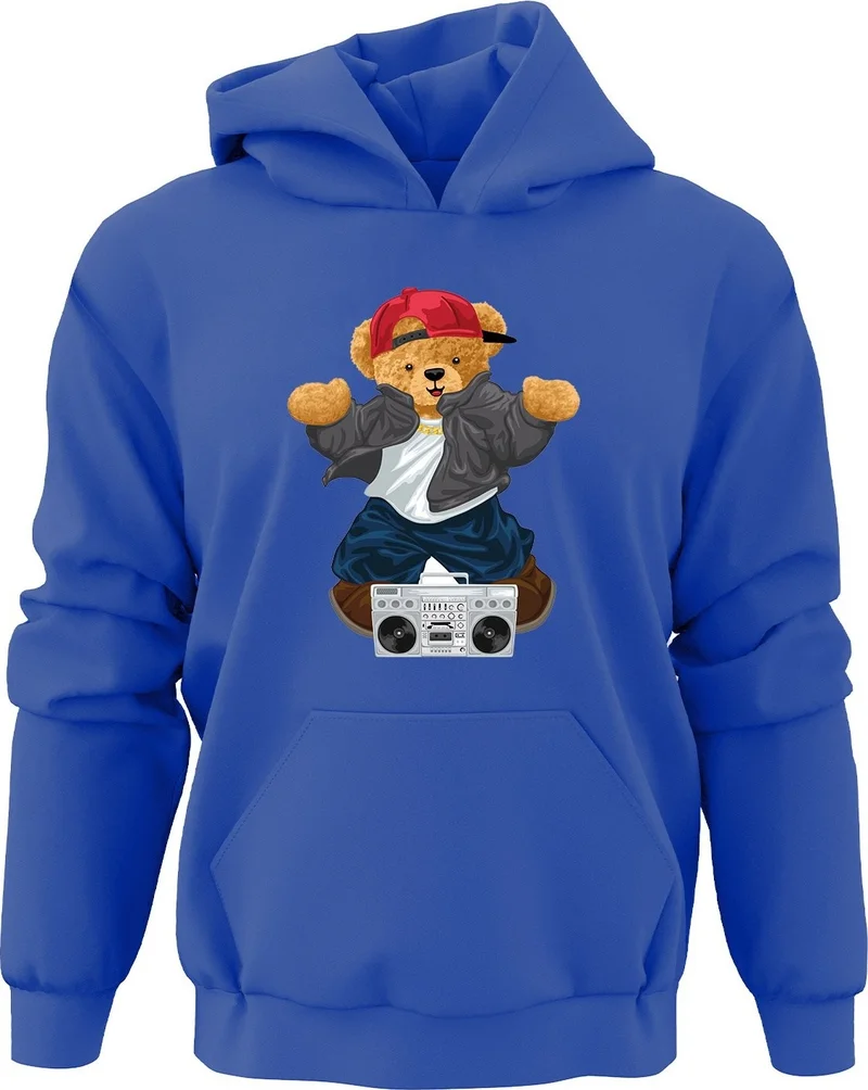 ادا بيبيك تشوكوك Ada Baby Kids Oversize Hiphop Bear Printed Kids Sweatshirt