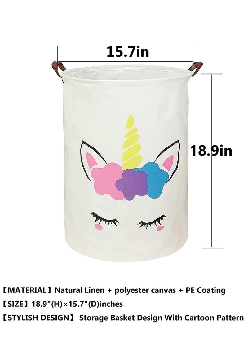 راكسوم سلال غسيل قابلة للطي، سلة غسيل مقاومة للماء، سلة قابلة للطي لتخزين الملابس، سلة غسيل للألعاب، ملابس، غرفة النوم - Image 4