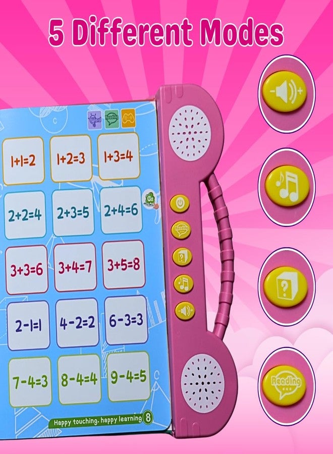WishLuck Little Learner Math Sound Book | Numbers, Counting, Shapes & Early Maths Learning | Interactive Sound Book for Kids (Ages 2-5 Years) - Image 2