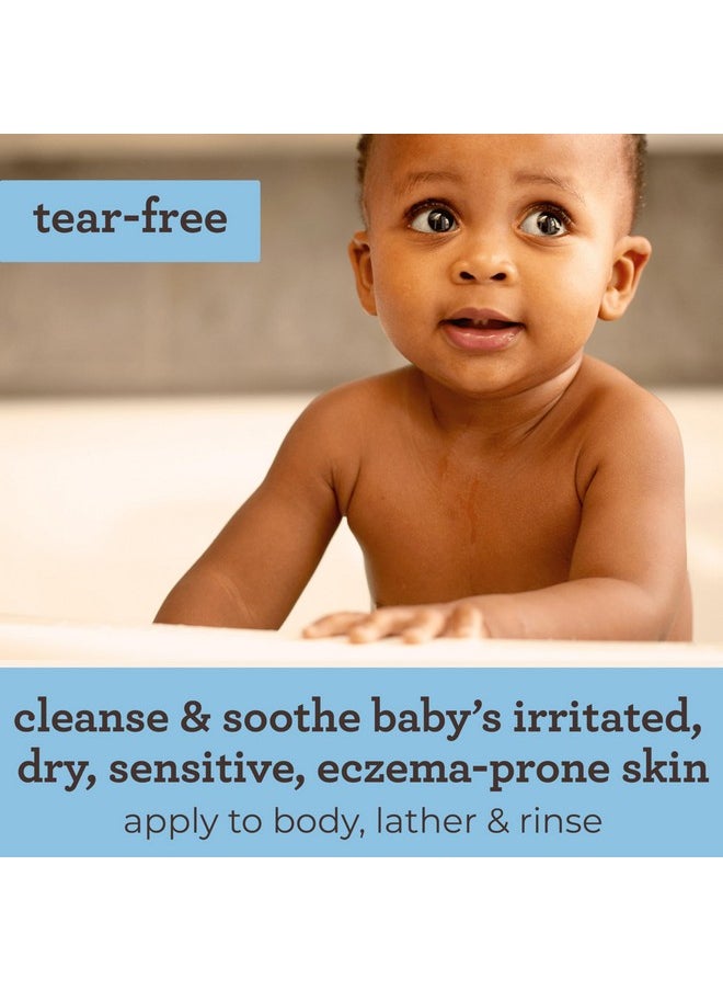 Aveeno Baby Cleansing Therapy Moisturizing Baby Body Wash With Natural Oatmeal & Provitamin B5, Gentle Tear-Free Baby Bath Wash For Sensitive & Eczema-Prone Skin, Hypoallergenic, 8 Oz  - Image 5