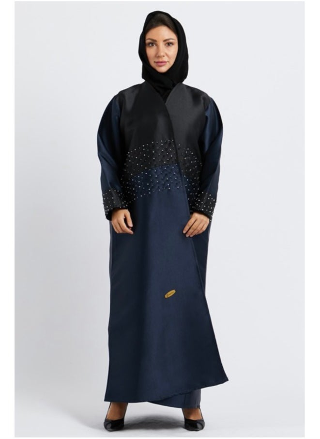 Evva Evva Luxury Saudi Abaya for Women – Elegant Open Front Modest Wear in Premium Fabric – Ideal for Ramadan, Eid, and Everyday Elegance  - Image 1
