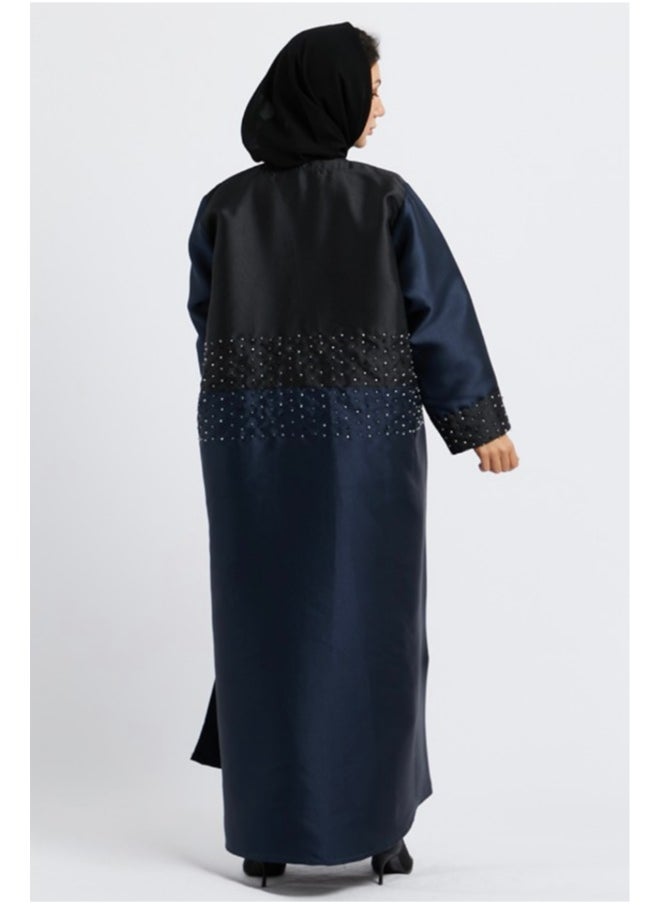 Evva Evva Luxury Saudi Abaya for Women – Elegant Open Front Modest Wear in Premium Fabric – Ideal for Ramadan, Eid, and Everyday Elegance  - Image 2