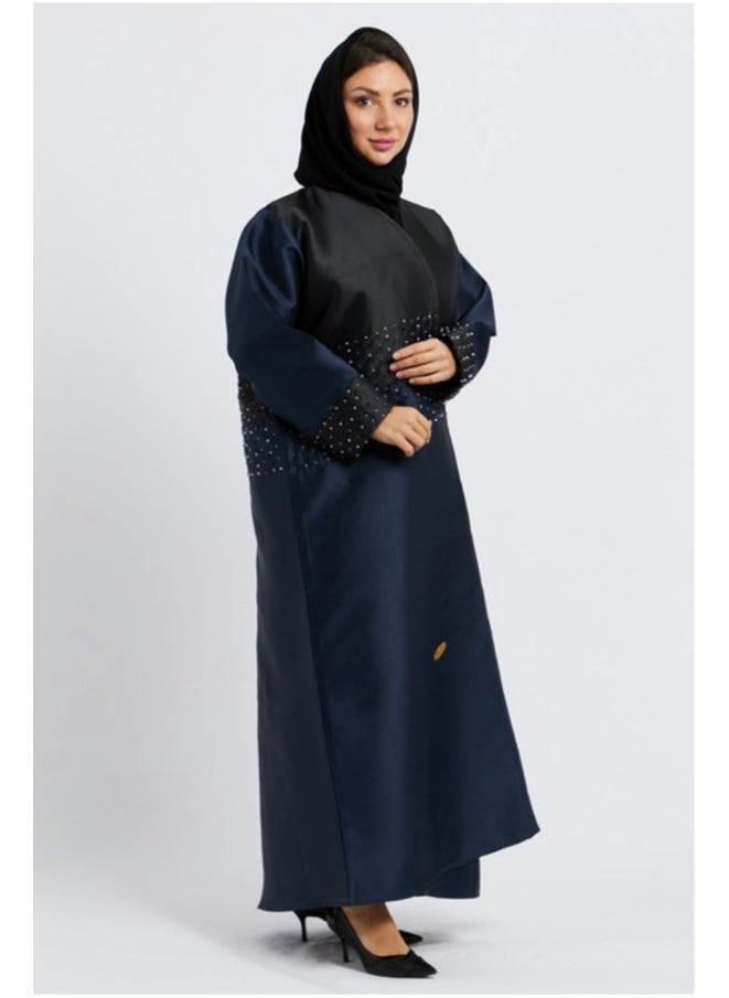 Evva Evva Luxury Saudi Abaya for Women – Elegant Open Front Modest Wear in Premium Fabric – Ideal for Ramadan, Eid, and Everyday Elegance  - Image 4