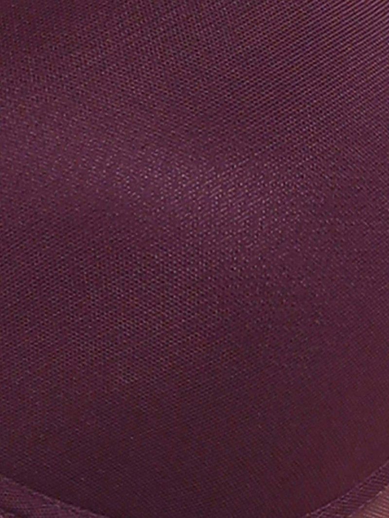 Clovia Women's Powernet Solid Padded Full Cup Wire Free T-Shirt Bra (BR1480P12_Dark Purple_38B) - Image 5