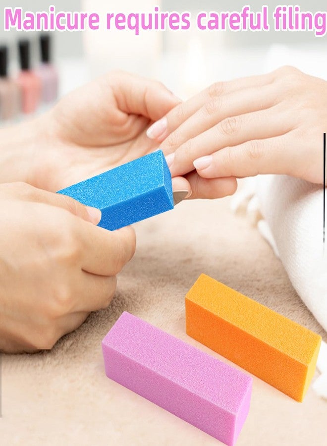 TKYZMS 14 Pack Nail Buffer Blocks, 4 Sided 120 Grit Nails Fingernail Shine Buffing Filer, Nail Sanding Block for Natural & Acrylic Nails, Professional Manicure Buffe Shine & Smooth Nail Polisher(Mix Color) - Image 5