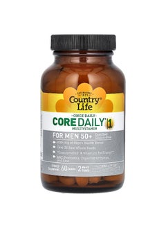 Country Life Country Life, Core Daily-1, For Men 50+, 60 Tablets  - Image 4