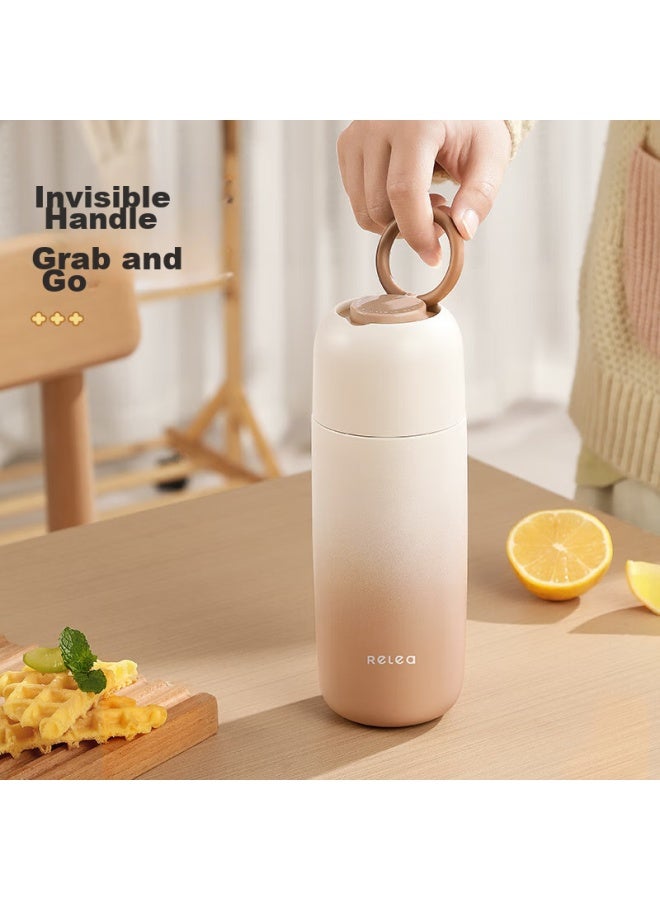 Relea Insulated Mug, 316 Stainless Steel Water Cup, Coffee Mug For Women, Smart Temperature Display, Large Capacity Student Cup, Tea Infuser - Image 3