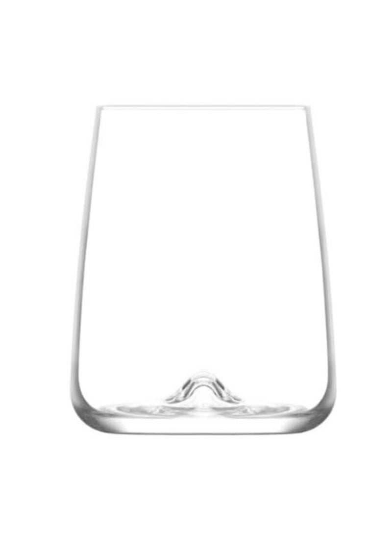 LAV 6 Pieces Terra Tumbler Set 360 Ml - Clear - Image 1