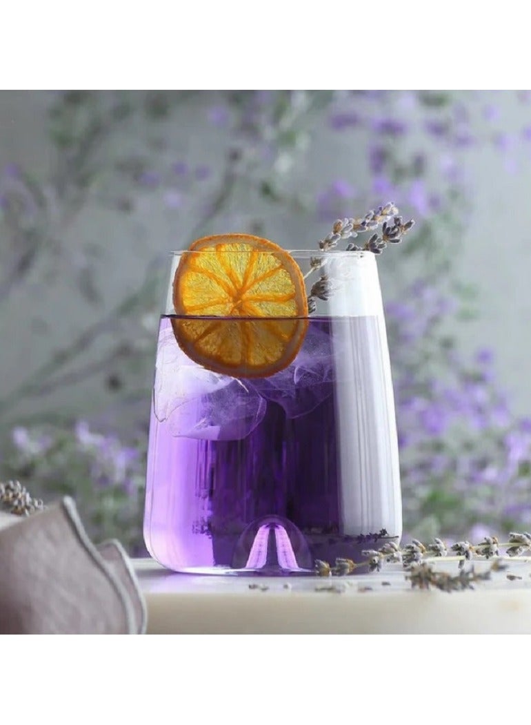 LAV 6 Pieces Terra Tumbler Set 360 Ml - Clear - Image 4