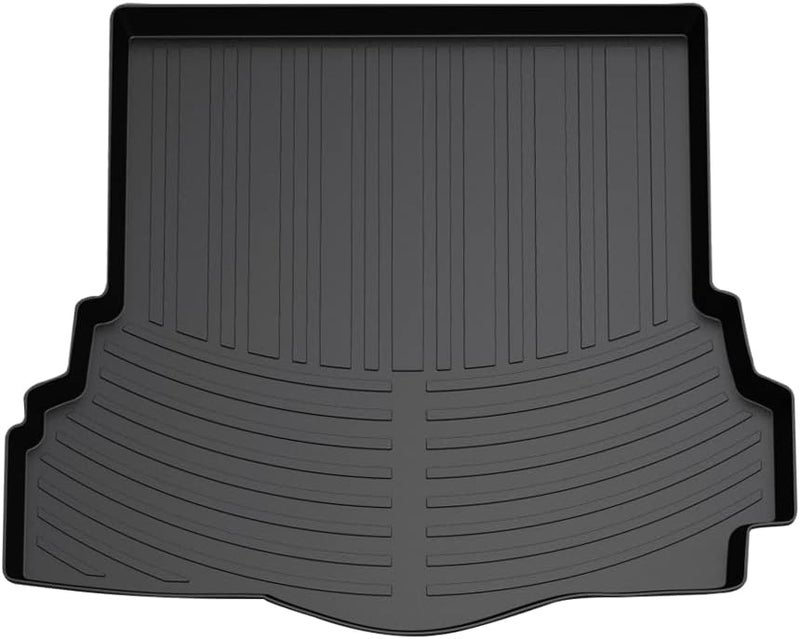 Mixsuper All Weather Cargo Liner - Custom Fit Trunk Mat Compatible with Ford Fusion (2013-2020), Platinum (2017-2018), Sport (2017-2020) Black - Image 1