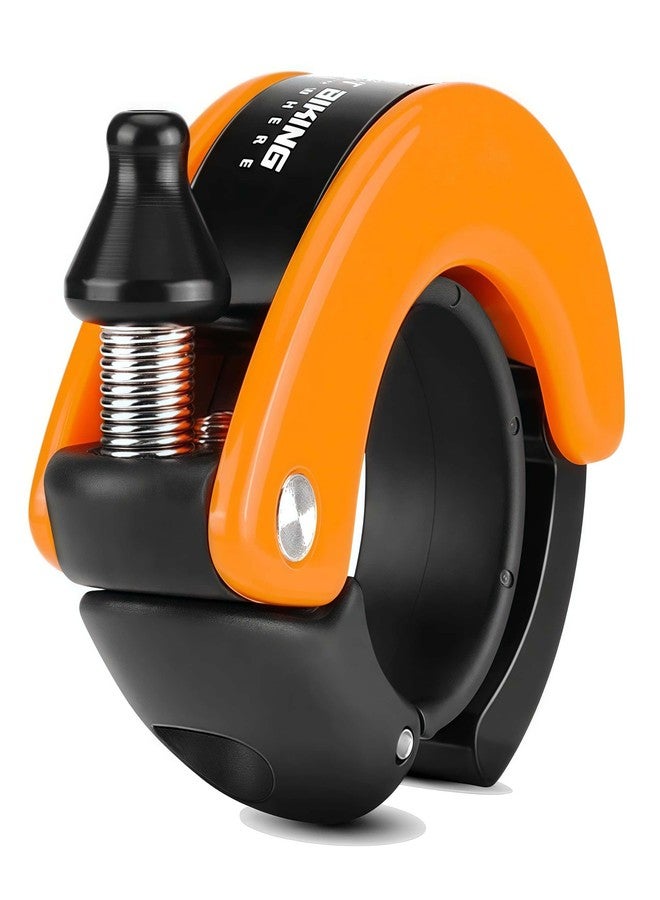 Chrisphil Hidden Bike Bell Conch Clear Long Sound Tricycle Horn (Orange) - Image 1