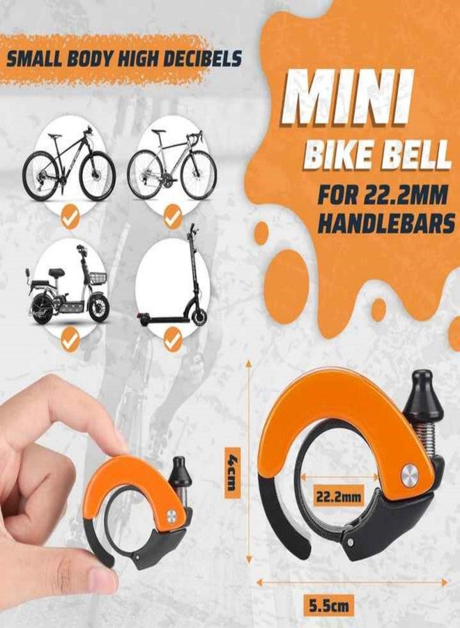 Chrisphil Hidden Bike Bell Conch Clear Long Sound Tricycle Horn (Orange) - Image 3