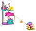 Polly Pocket مجموعة لعب مقهى الحيوانات الأليفة من بولي بوكيت وول بارتي - Image 3