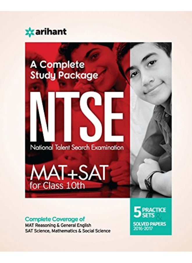 A Complete Study Package NTSE (MAT + SAT) for Class 10th by Hansraj Modi - Paperback 