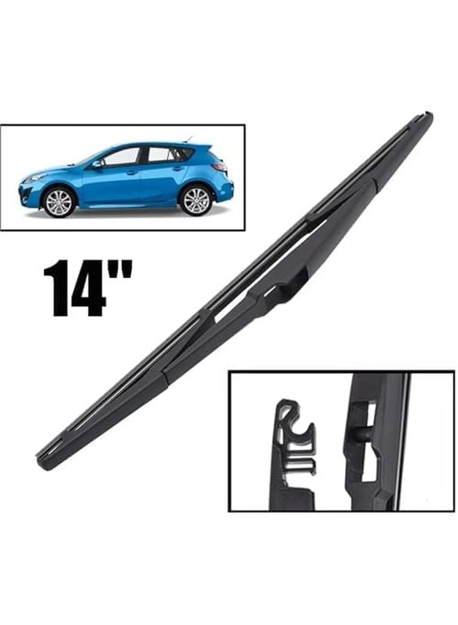 مازدا 3 BL 2009-2013 مجموعة شفرة مساحة الزجاج الخلفي مقاس 14 بوصة - Image 3