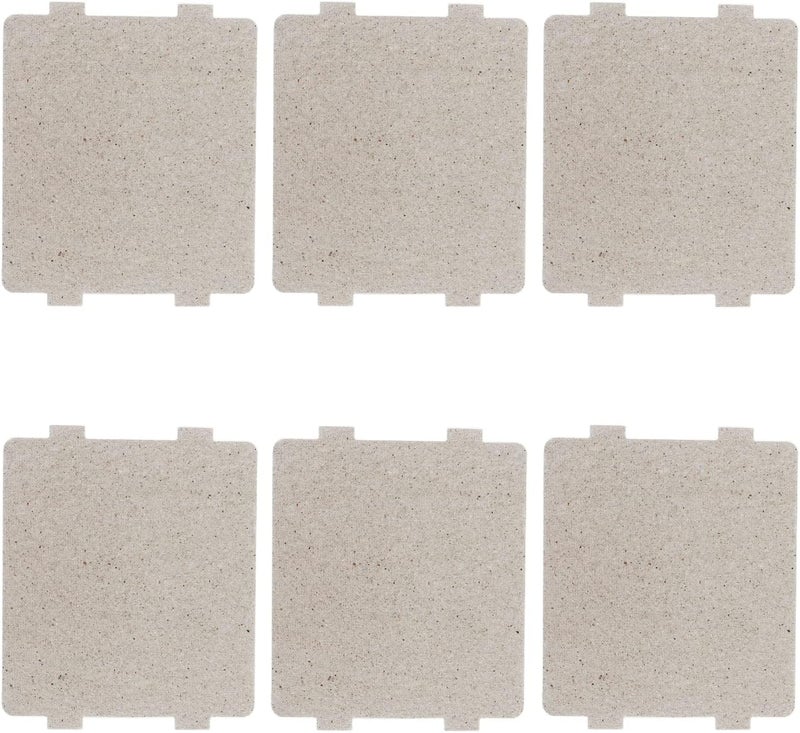 BOJACK Universal Mica Leaf Mica Disc Microwave Accessories Waveguide Cover 118 x 99 mm Mica Plate Microwave (Pack of 6) - Image 1