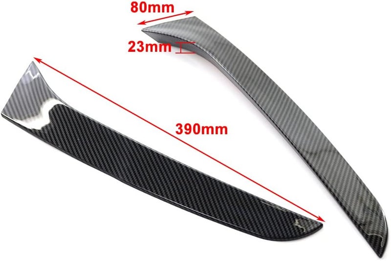 Yurefax Carbon Fiber Rear Window Spoiler for Passat B7 - Image 2