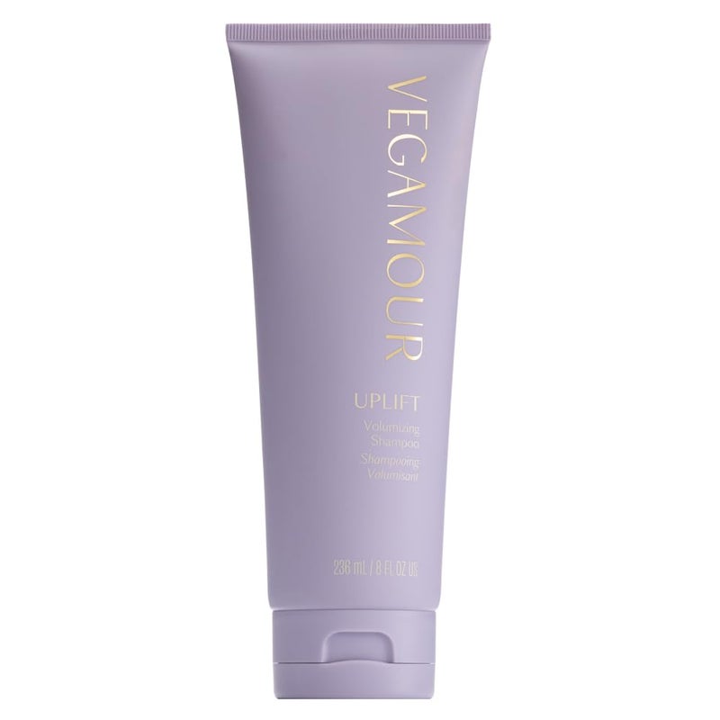 VEGAMOUR UPLIFT Volumizing Shampoo For fine, flat & thinning hair, Provides Volume & Resists Humidity, Non Sticky Formula, Bouncy Soft Hair - Image 1